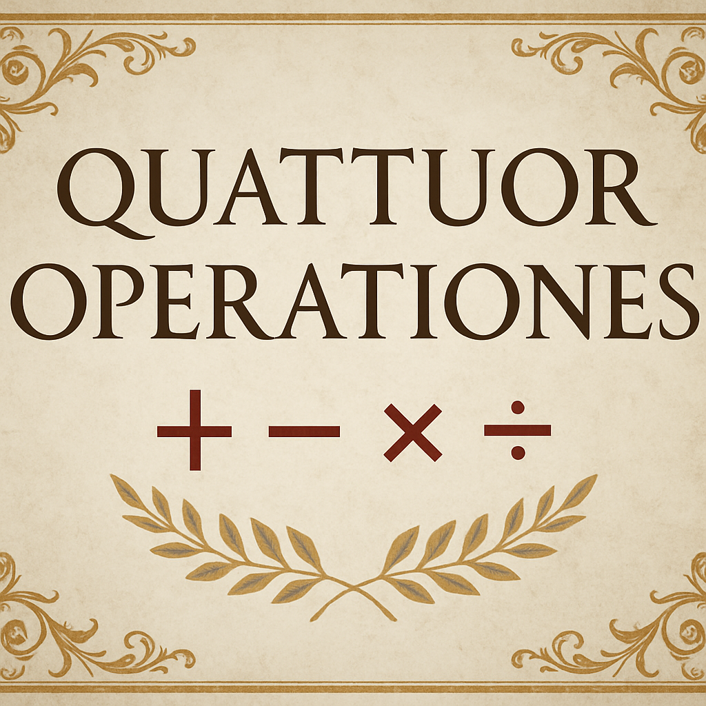 英語で四則演算（+ - × ÷）を何という？ラテン語で広がる算数の世界 - 志塾あるま・まーた
